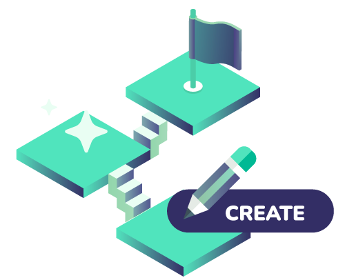 Create engaging marketing tools illustration